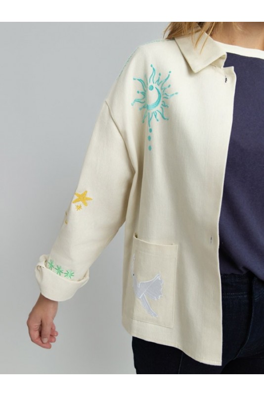 Sobrecamisa Dominic Bordados