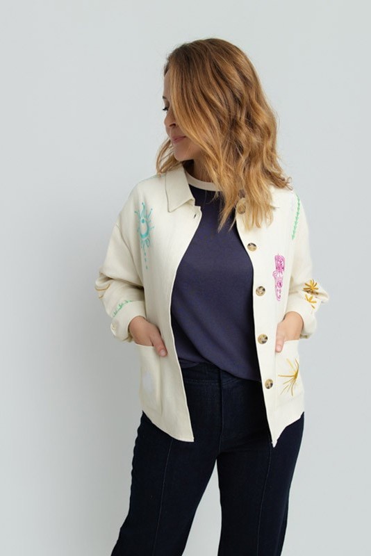 Sobrecamisa Dominic Bordados