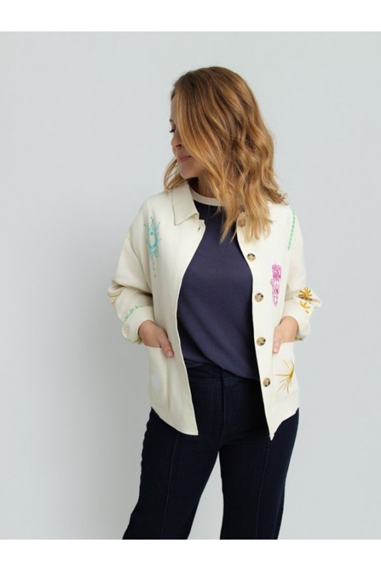 Sobrecamisa Dominic Bordados
