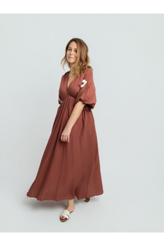 Vestido Leana Flores