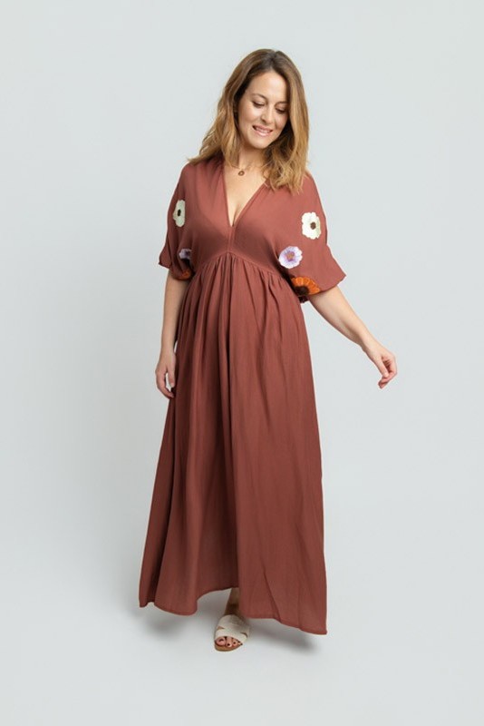 Vestido Leana Flores