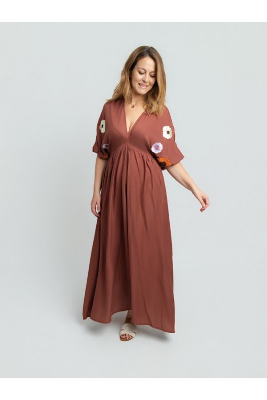 Vestido Leana Flores