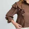 Blusa Jules Marron Vero Moda Blusa Jules Marron Vero Moda