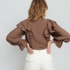 Blusa Jules Marron Vero Moda Blusa Jules Marron Vero Moda