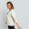 Sudadera Melina Beige Vero Moda