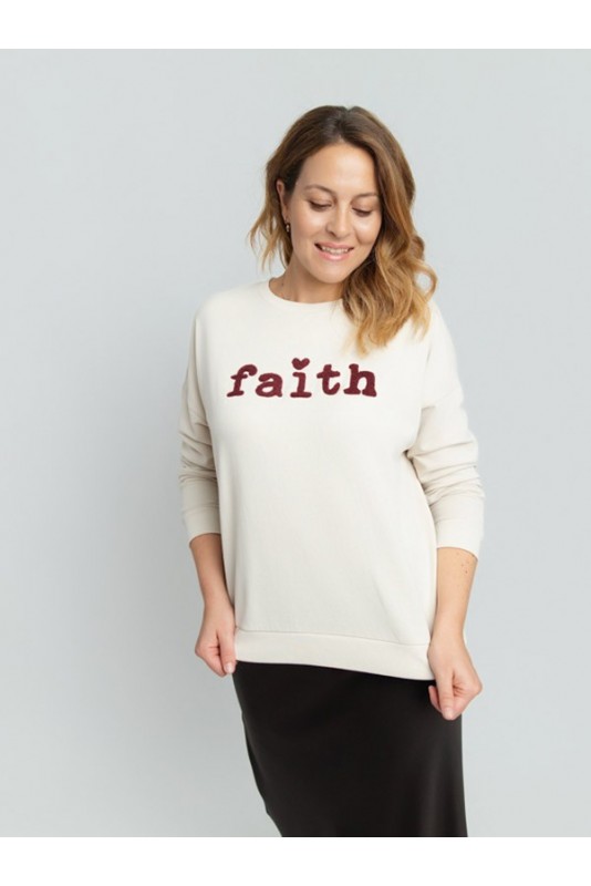 Sudadera Melina Beige Vero Moda