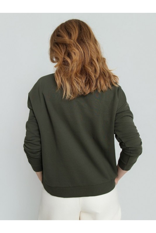 Sudadera Melina Green Vero Moda