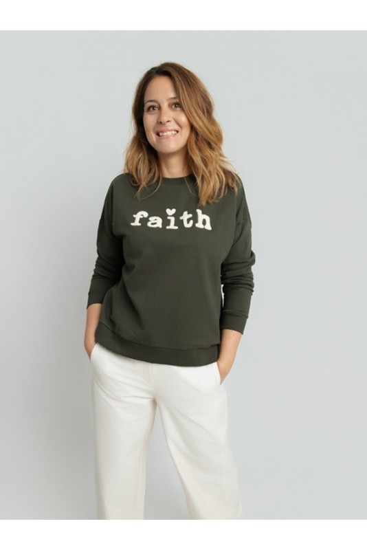 Sudadera Melina Green Vero Moda