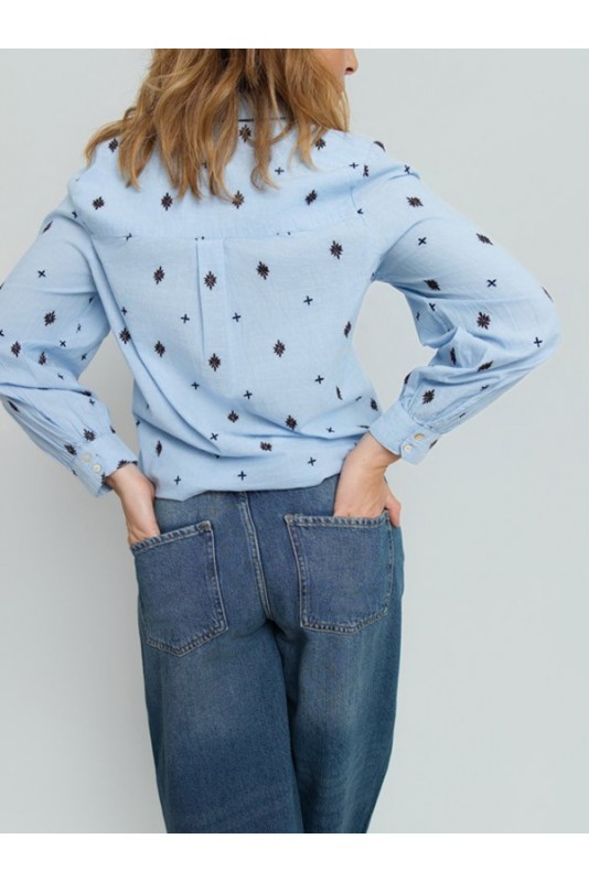 Camisa Fabienne Blue B Young Camisa Fabienne Blue B Young