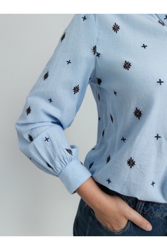 Camisa Fabienne Blue B Young Camisa Fabienne Blue B Young