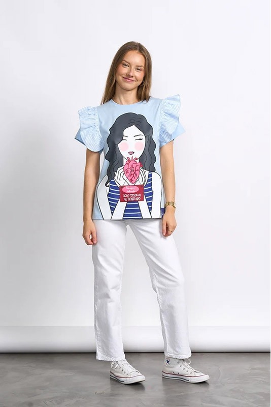Camiseta Late Anable lee