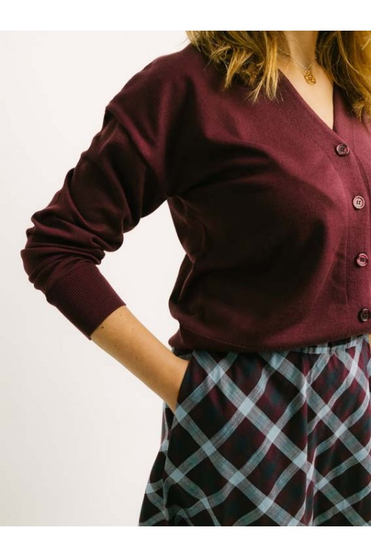 Cardigan Morla Burgundy B Young Cardigan Morla Burgundy B Young