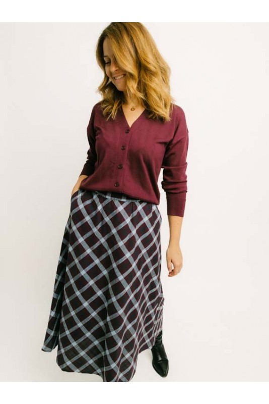 Cardigan Morla Burgundy B Young Cardigan Morla Burgundy B Young