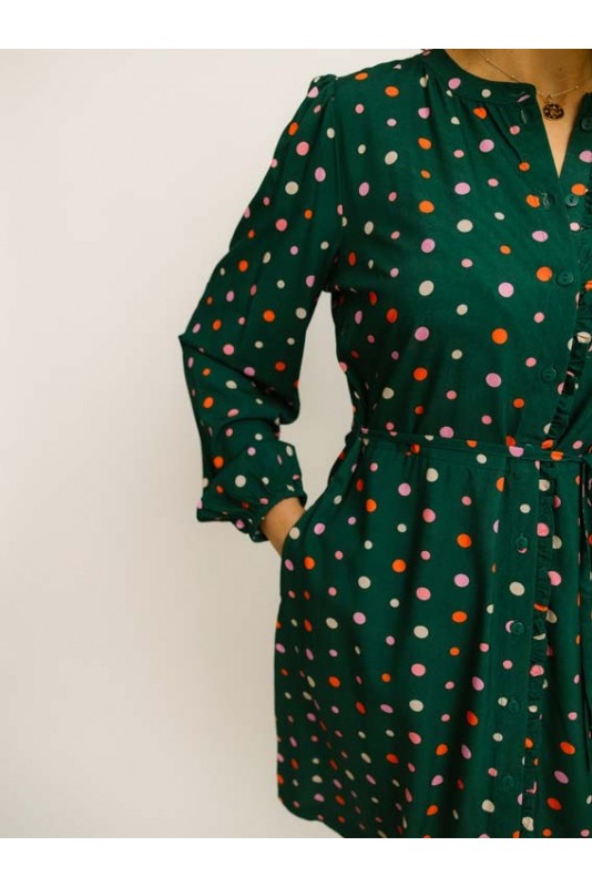 Vestido Margot Dots Sugarhill Vestido Margot Dots Sugarhill
