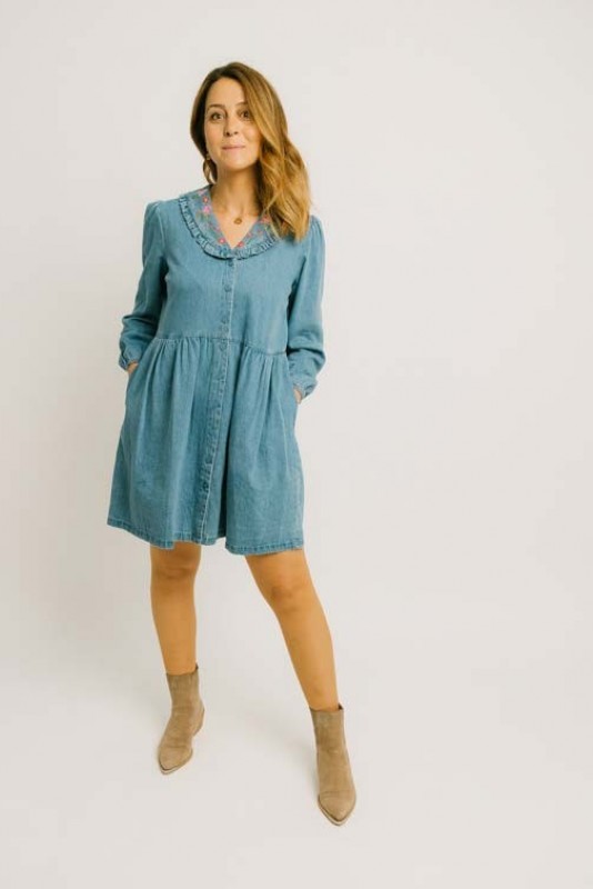 Vestido Dhalia Vaquero Sugarhill