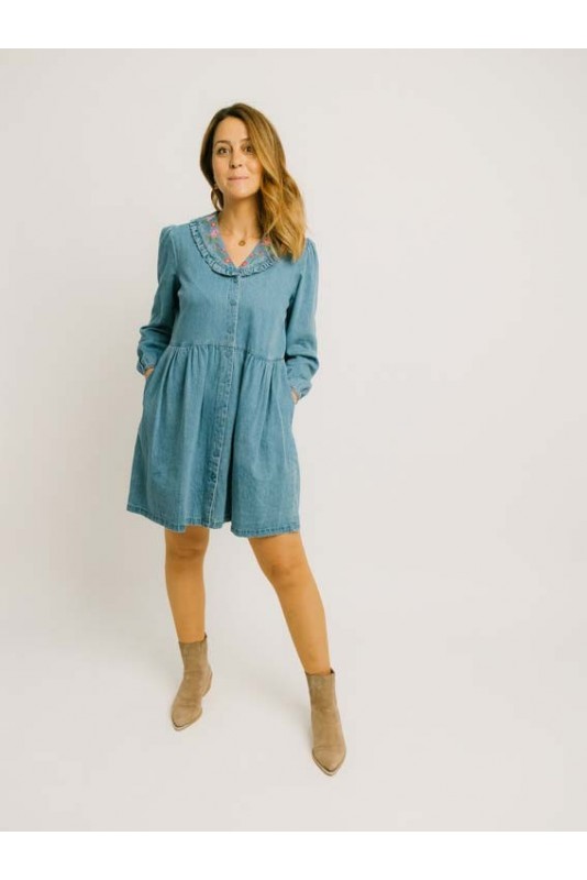 Vestido Dhalia Vaquero Sugarhill