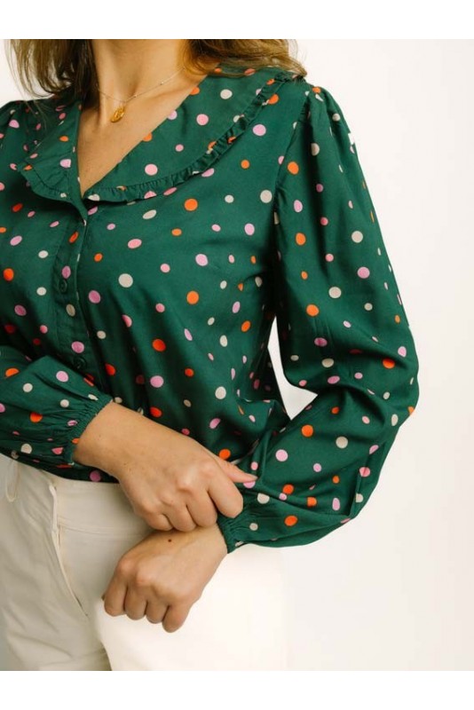 Blusa Jess Dots Sugarhill