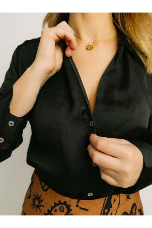Blusa Sommer Black Vero Moda Blusa Sommer Black Vero Moda