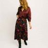 Blusa Sommer Burgundy Vero Moda