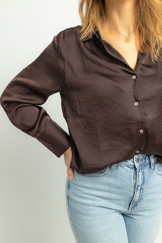 Blusa Sommer Brown Vero Moda