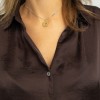 Blusa Sommer Brown Vero Moda
