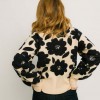 Cardigan Floral Beige Pepaloves Cardigan Floral Beige Pepaloves