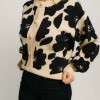 Cardigan Floral Beige Pepaloves Cardigan Floral Beige Pepaloves