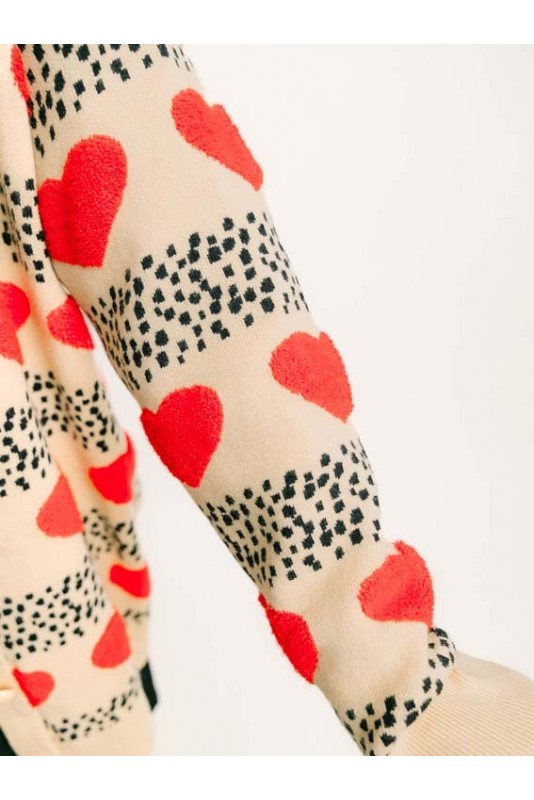 Rebeca Corazones Crema Pepaloves