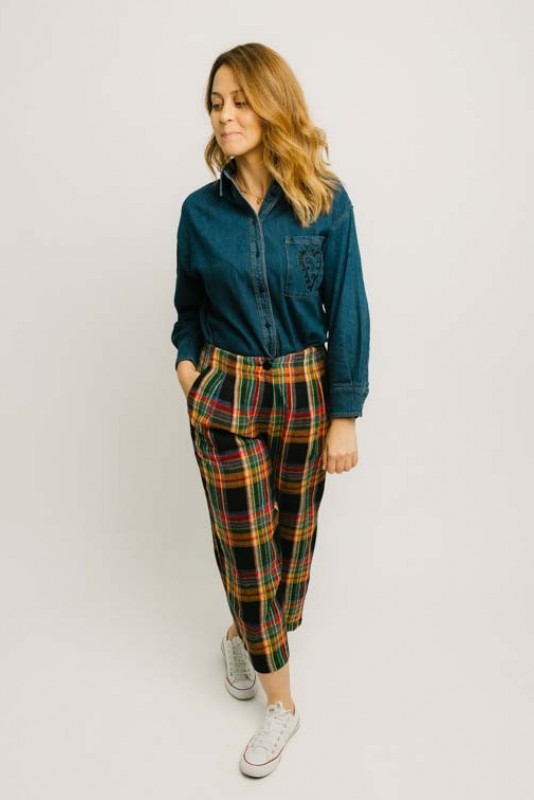 Camisa Denim Bordados Pepaloves