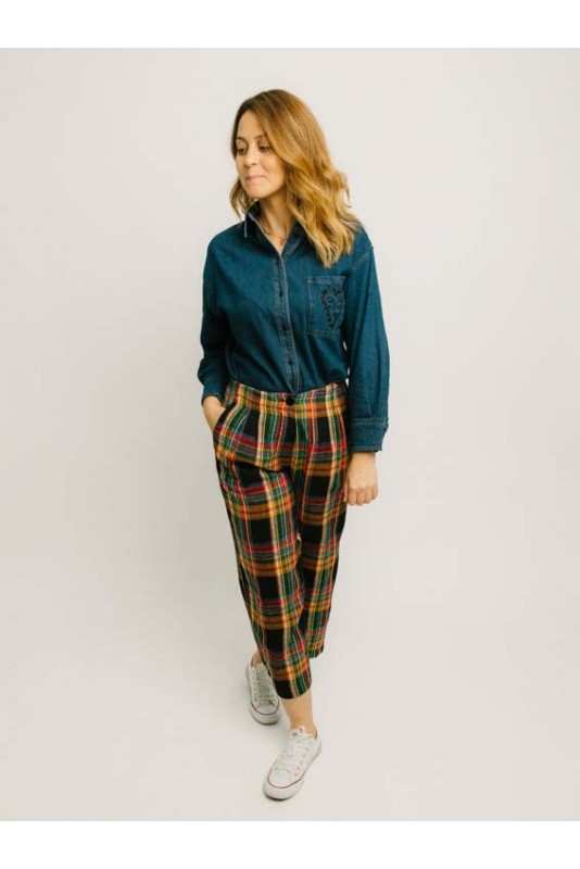 Camisa Denim Bordados Pepaloves Camisa Denim Bordados Pepaloves