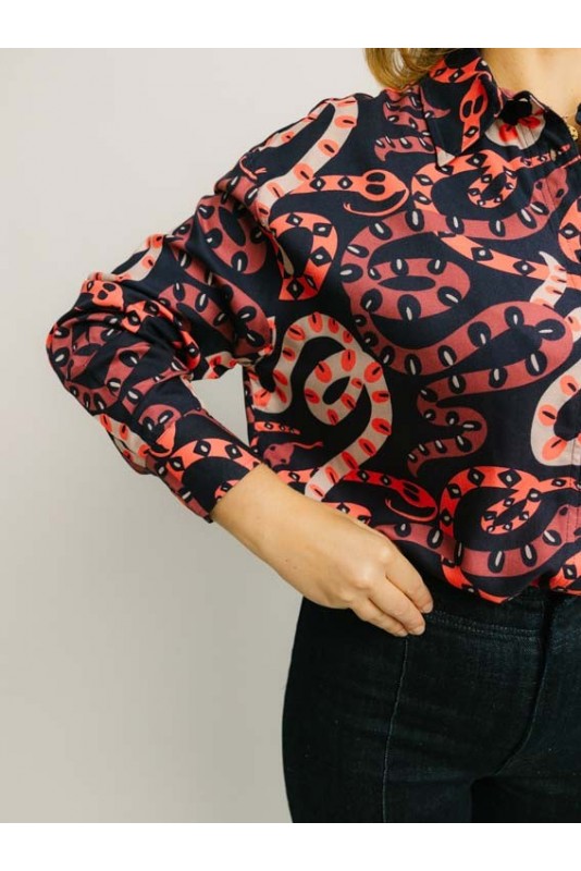 Camisa Snakes Pepaloves Camisa Snakes Pepaloves