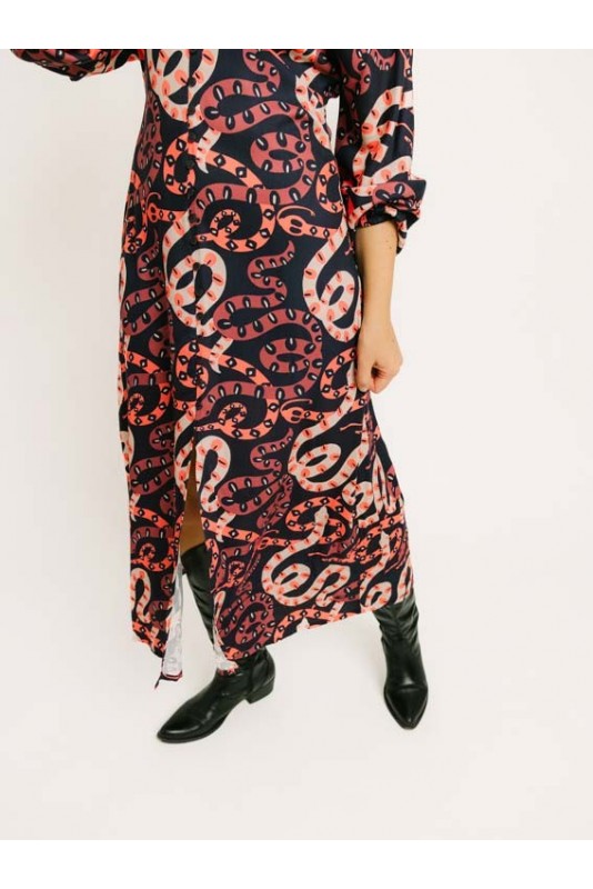 Vestido Snakes Pepaloves Vestido Snakes Pepaloves