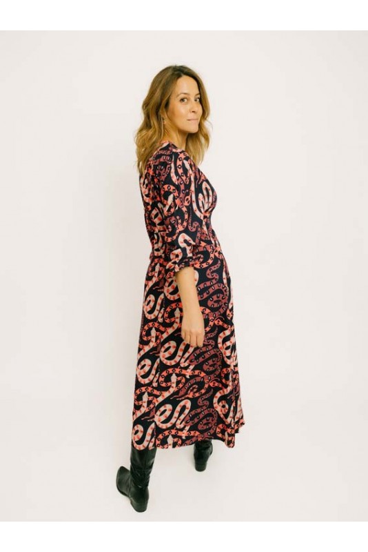 Vestido Snakes Pepaloves Vestido Snakes Pepaloves