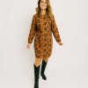 Vestido Corto Brown Hearts Pepaloves Vestido Corto Brown Hearts Pepaloves