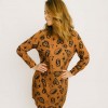 Vestido Corto Brown Hearts Pepaloves Vestido Corto Brown Hearts Pepaloves