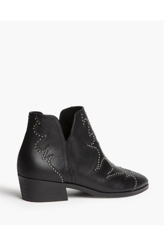 Botin Alaska Tachas Negro