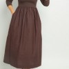 Vestido Sunnia B young Brown Vestido Sunnia B young Brown