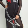 Vestido camiseta Rock and Roll Lolina