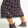 Falda midi Heart me Roar Lolina