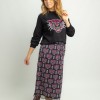 Falda midi Heart me Roar Lolina