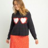 Minifalda evase Coffee Lolina Minifalda evase Coffee Lolina