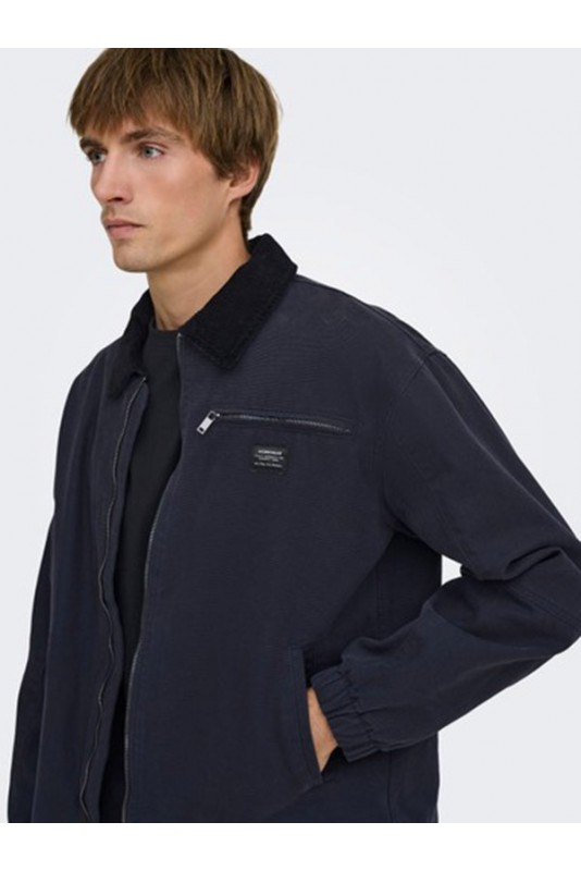 Cazadora Only and Sons OnsRobert OTW Dark Navy