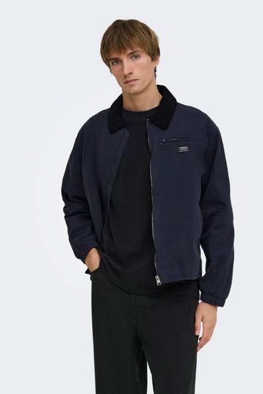 Cazadora Only and Sons OnsRobert OTW Dark Navy