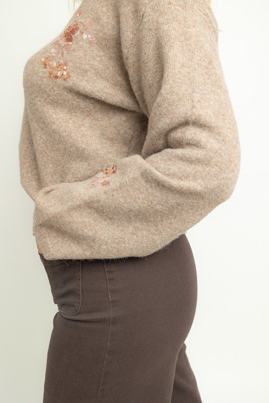 Pantalon Tulle Marron Vero Moda