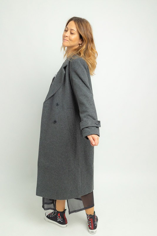 Abrigo Eva Gris Vero Moda Abrigo Eva Gris Vero Moda