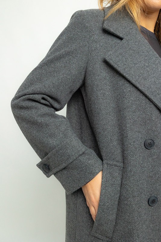 Abrigo Eva Gris Vero Moda Abrigo Eva Gris Vero Moda