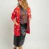 Cardigan larga Coffee Lolina