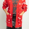 Cardigan larga Coffee Lolina