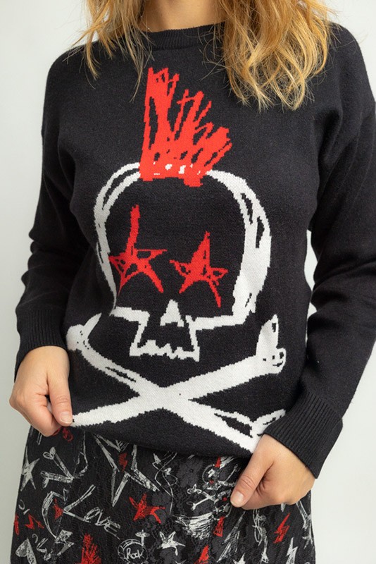 Jersey Oversize Rock and Roll Lolina