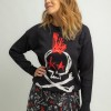 Jersey Oversize Rock and Roll Lolina